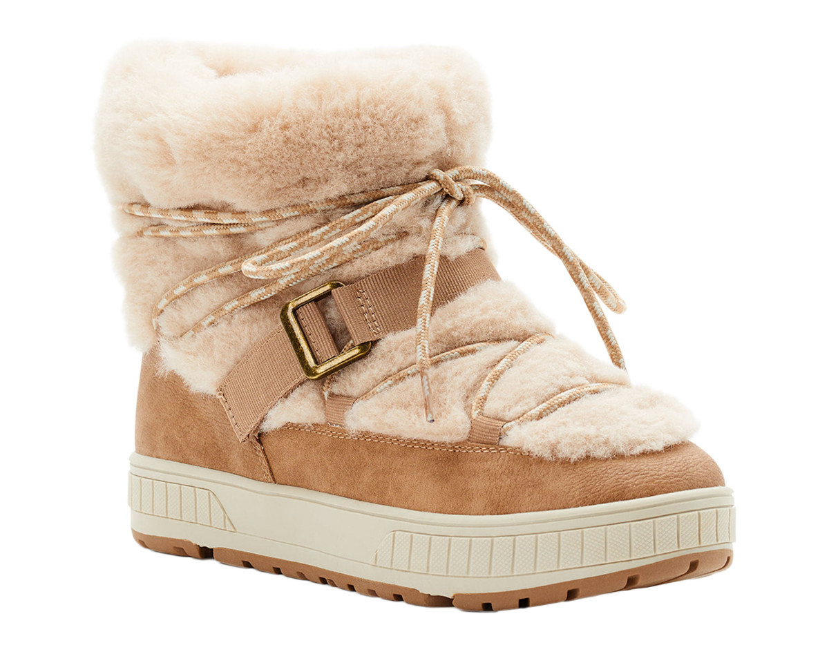 Time and Tru Women's Faux Fur Winter Boots