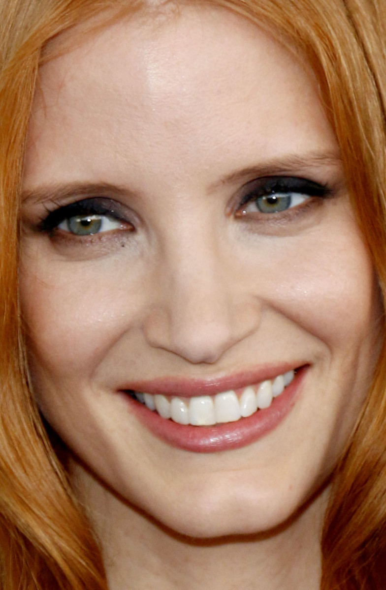 Jessica Chastain at the 2016 Independent Spirit Awards close-up